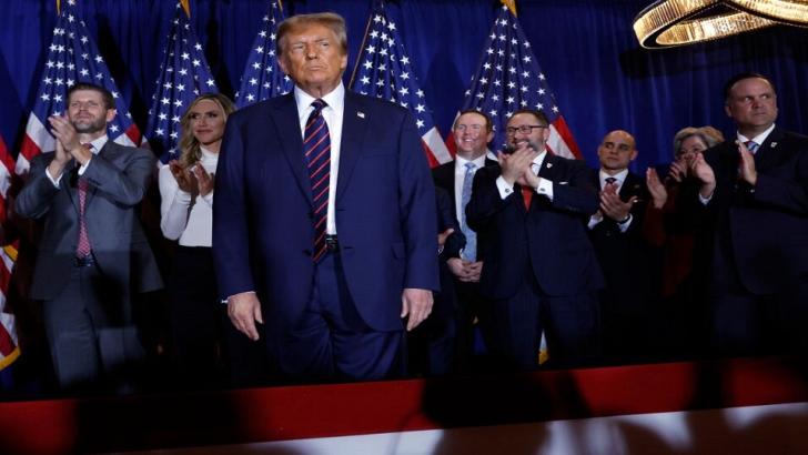 Ex-US president Donald Trump